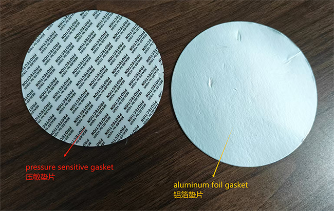 壓敏墊片和鋁箔墊片應(yīng)用在塑料瓶上的區(qū)別在哪里？